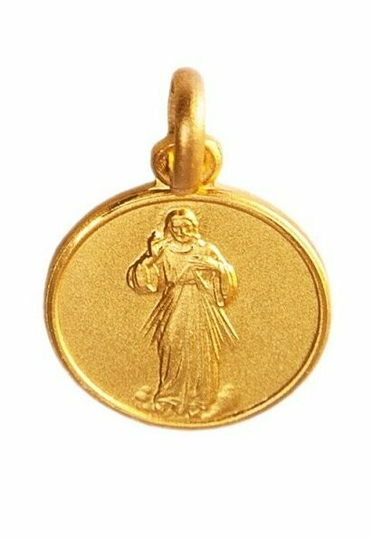 Barmherziger Jesus runde Medaille Barmherziger Jesus runde Medaille