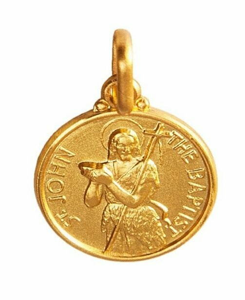 Hl. Johannes der Täufer Medaille Hl. Johannes der Täufer Medaille