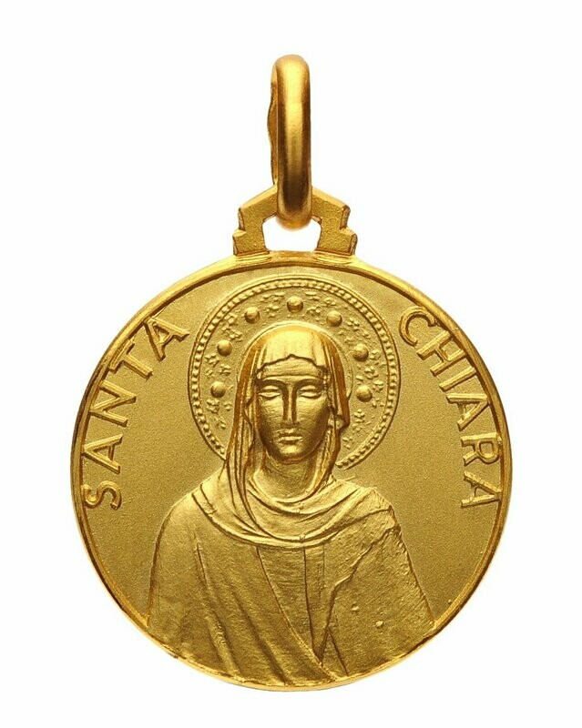Hl. Klara Medaille