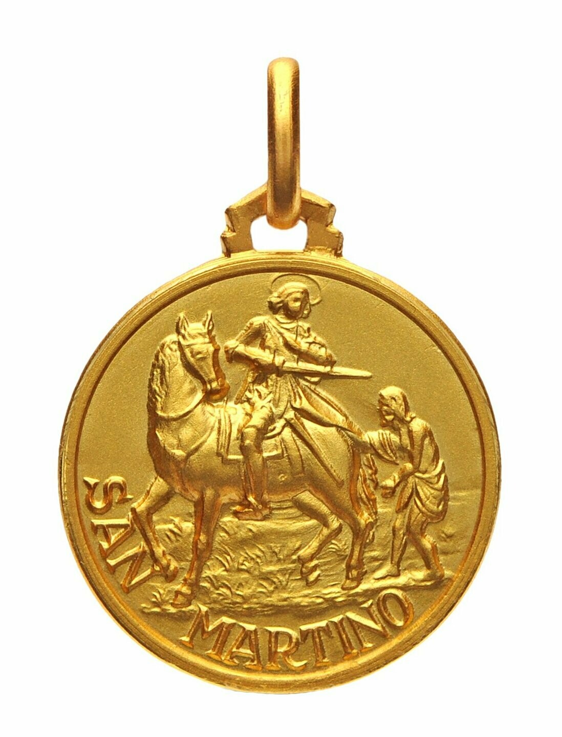 Hl. Martin 14 Karat Medaille
