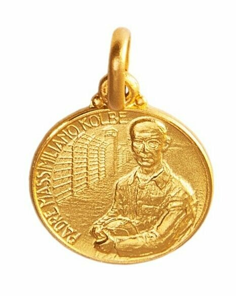 Hl. Maximilian Kolbe Medaille
