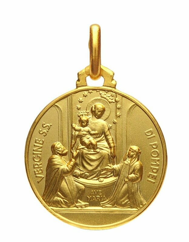 Muttergottes von Pompeji Medaille Muttergottes von Pompeji Medaille