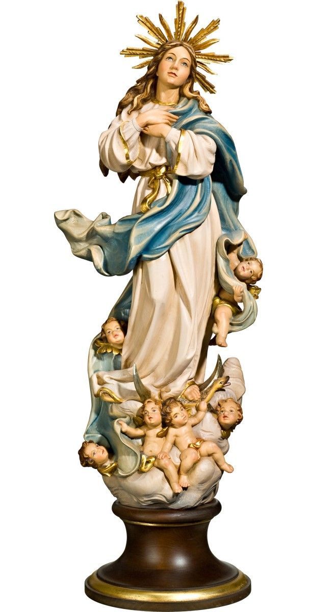 Assumption of Mary with Gloriose and Cherubs