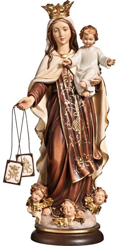 Madonna of Mount Carmel with Scapular Madonna of Mount Carmel with Scapular