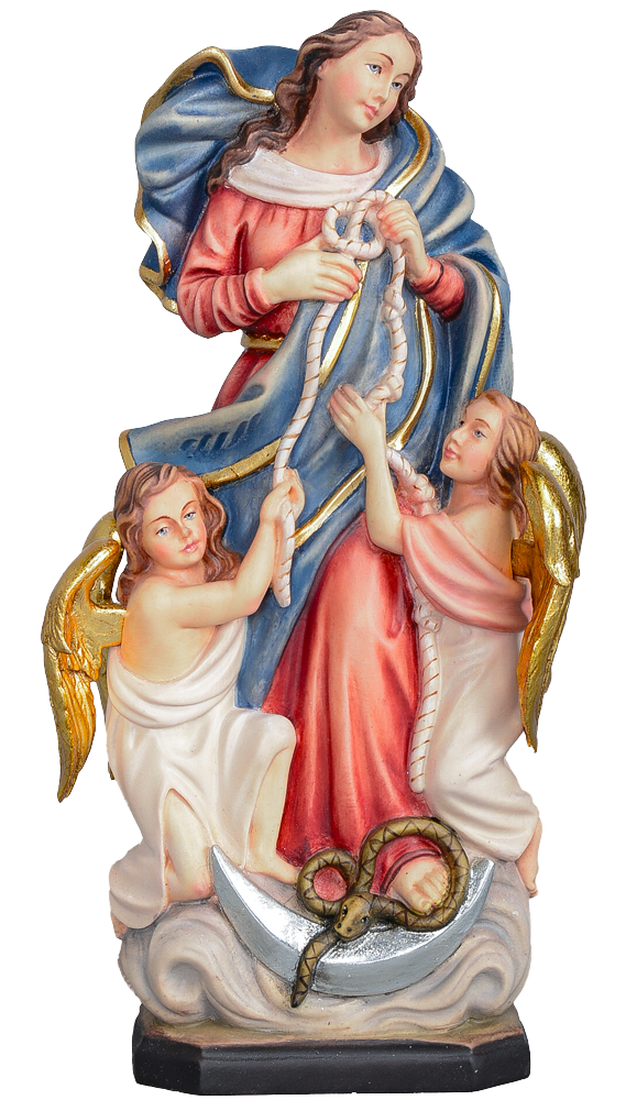 Mary, Undoer of Knots with angels