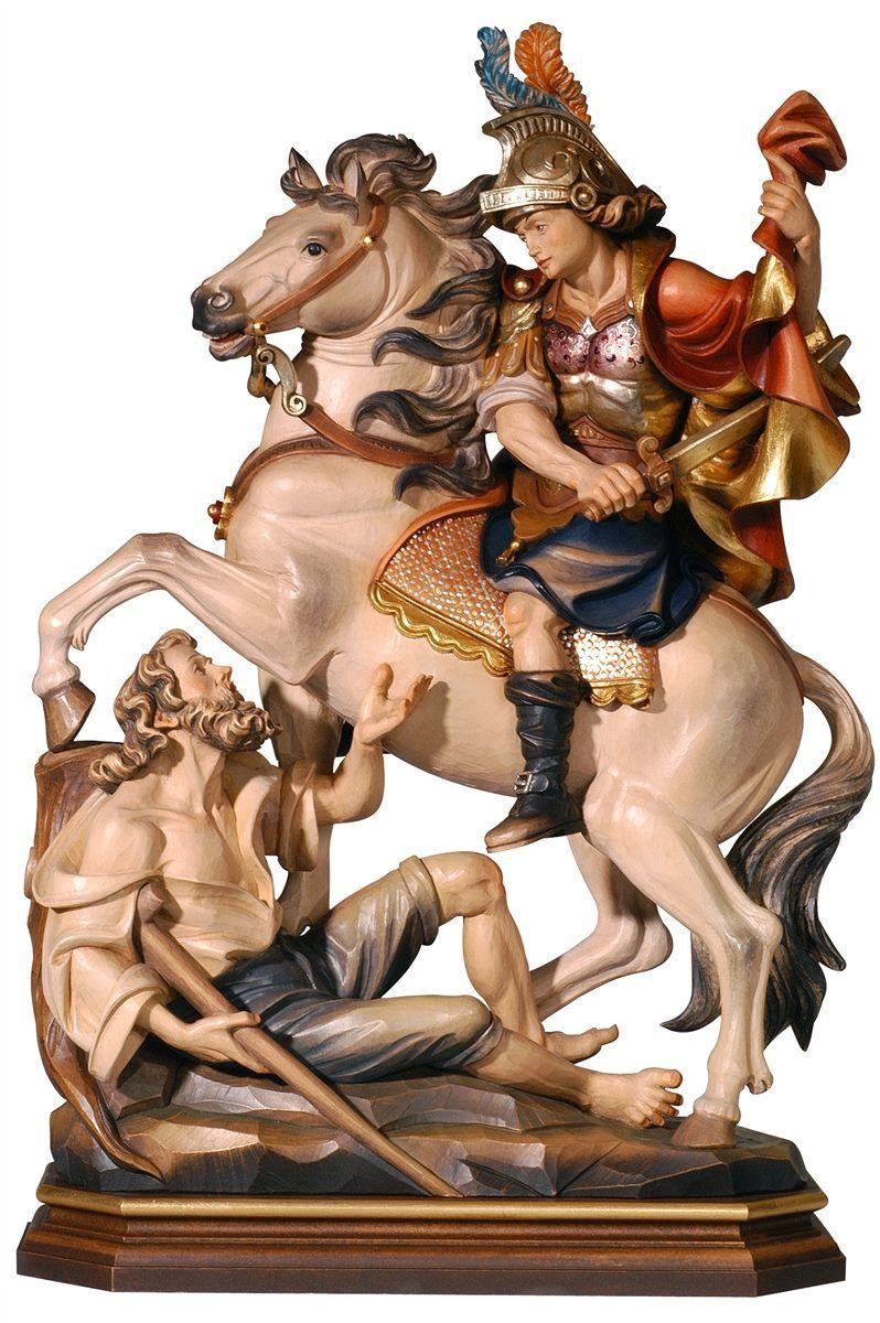 St. Martin on horse with beggar