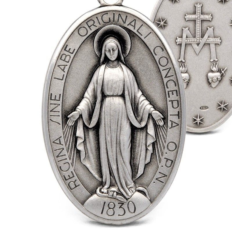 Miraculous Medal Silver