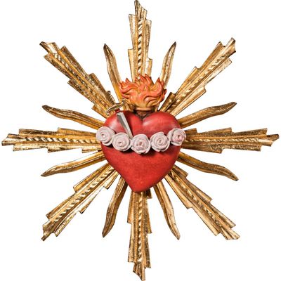 Heart of Mary with rays