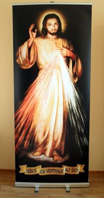 Rollup Bild des Barmherzigen Jesus Rollup Bild des Barmherzigen Jesus