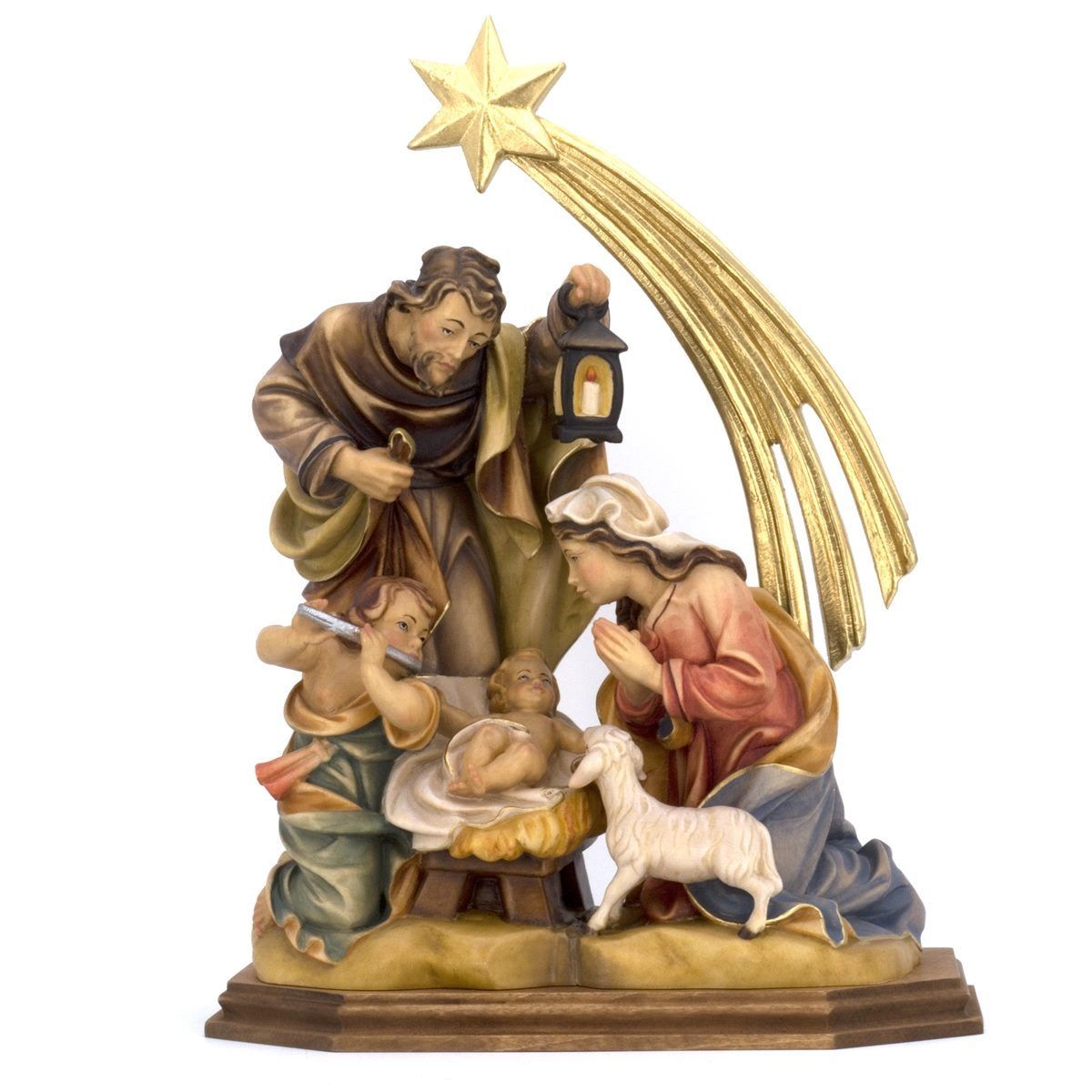 Crèche familiale avec comètes Crèche familiale avec comètes