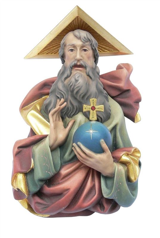 Gott Vater mit Weltkugel und Kreuz Gott Vater mit Weltkugel und Kreuz