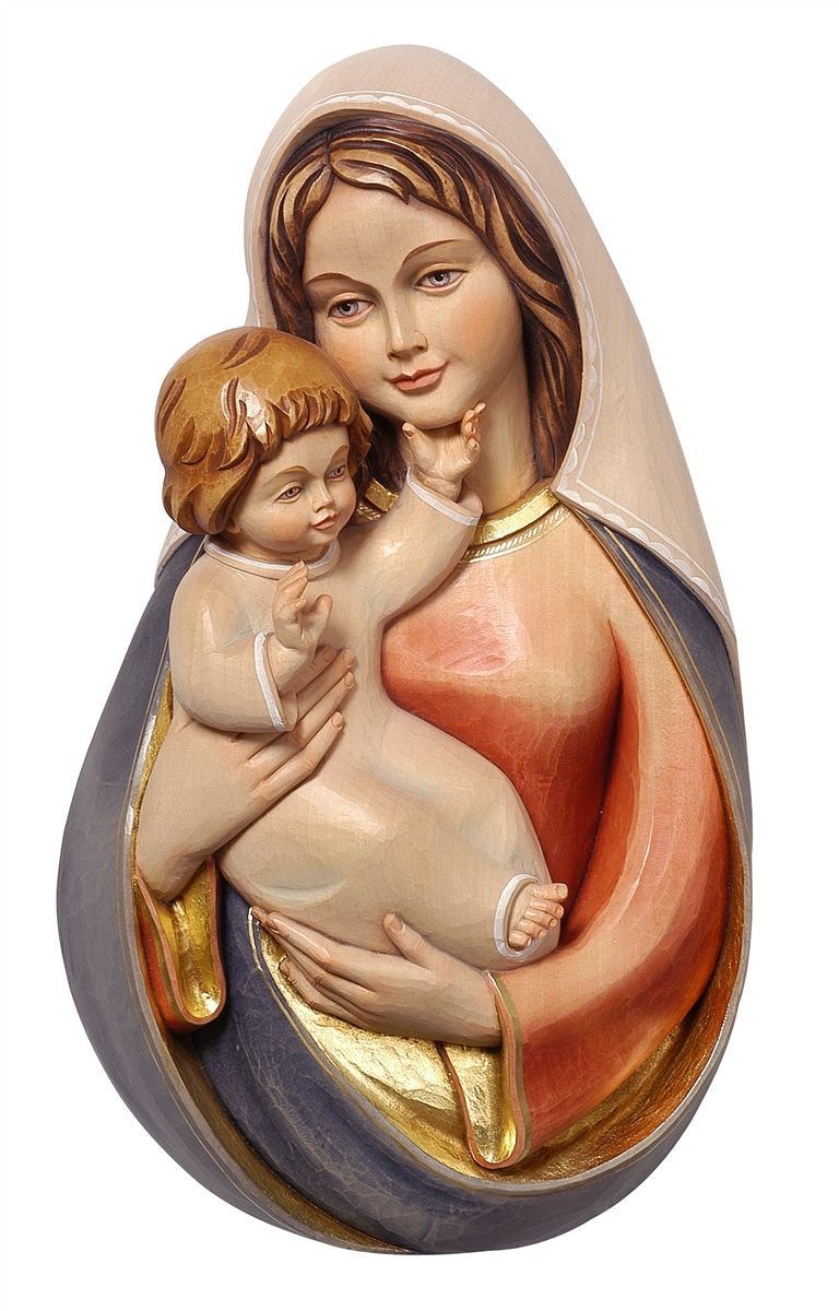 Wandmadonna Relief Maria mit Jesuskind Wandmadonna Relief Maria mit Jesuskind