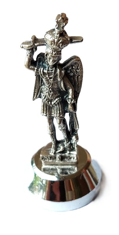 Erzengel Michael Figur mit Magnet Erzengel Michael Figur mit Magnet