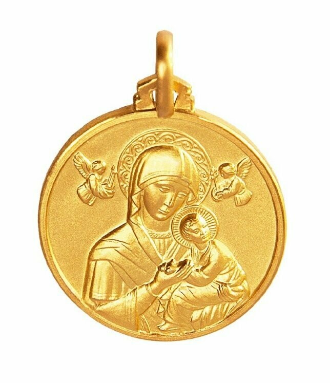 Muttergottes von der immerwährenden Hilfe Medaille