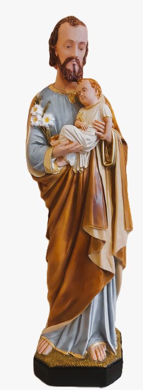 Hl. Josef mit Jesuskind 64 cm aus Poly