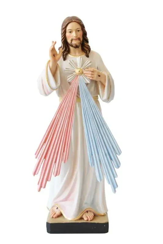Barmherziger Jesus Statue aus Poly