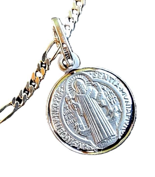 Benediktus Medaille Silber 925