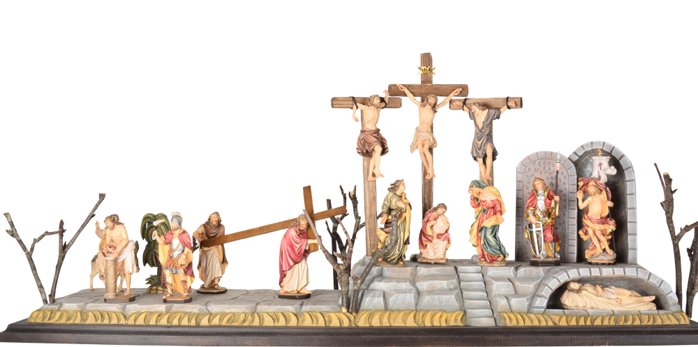 PASSIONSKRIPPE vom Leidensweg bis zur Auferstehung