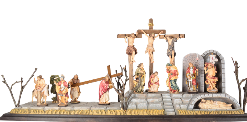 Crèche de la Passion : De la Passion à la Résurrection