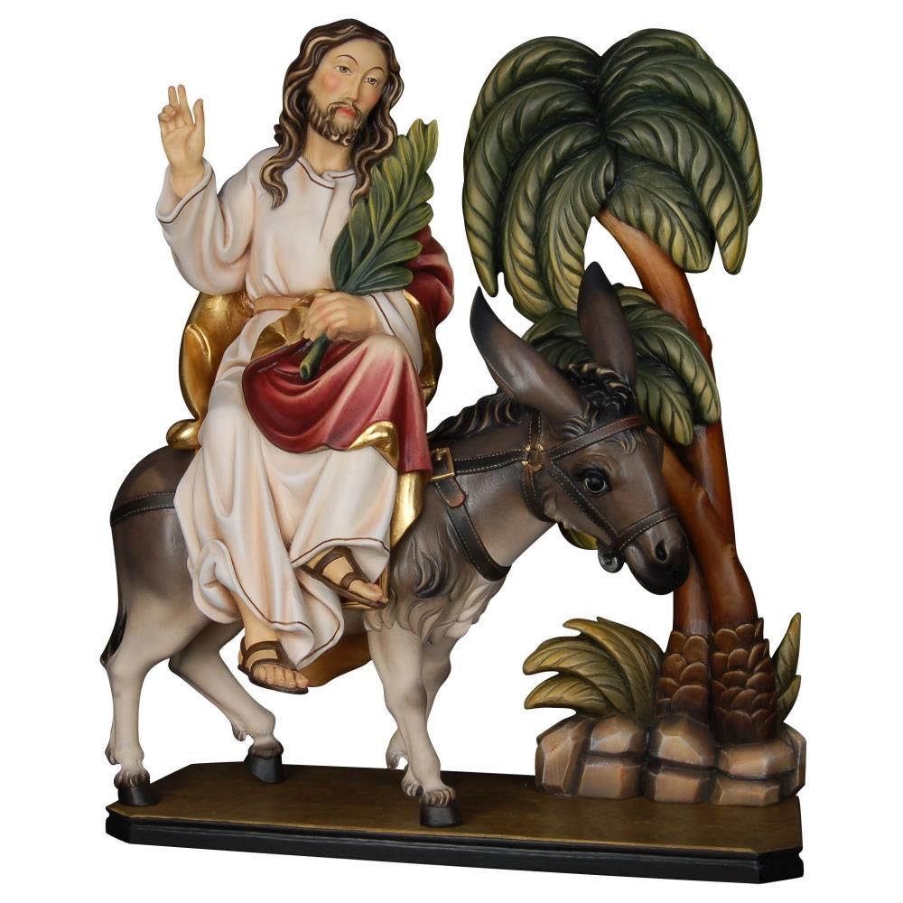 Palmsonntag Einzug Jesu in Jerusalem auf Esel