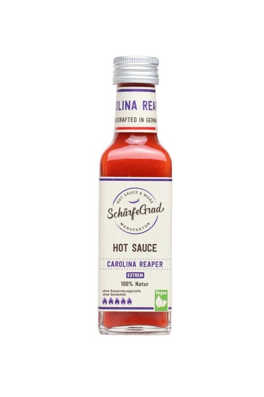 Hot Sauce Carolina Reaper Extrem (100 ml) Hot Sauce Carolina Reaper Extrem (100 ml)