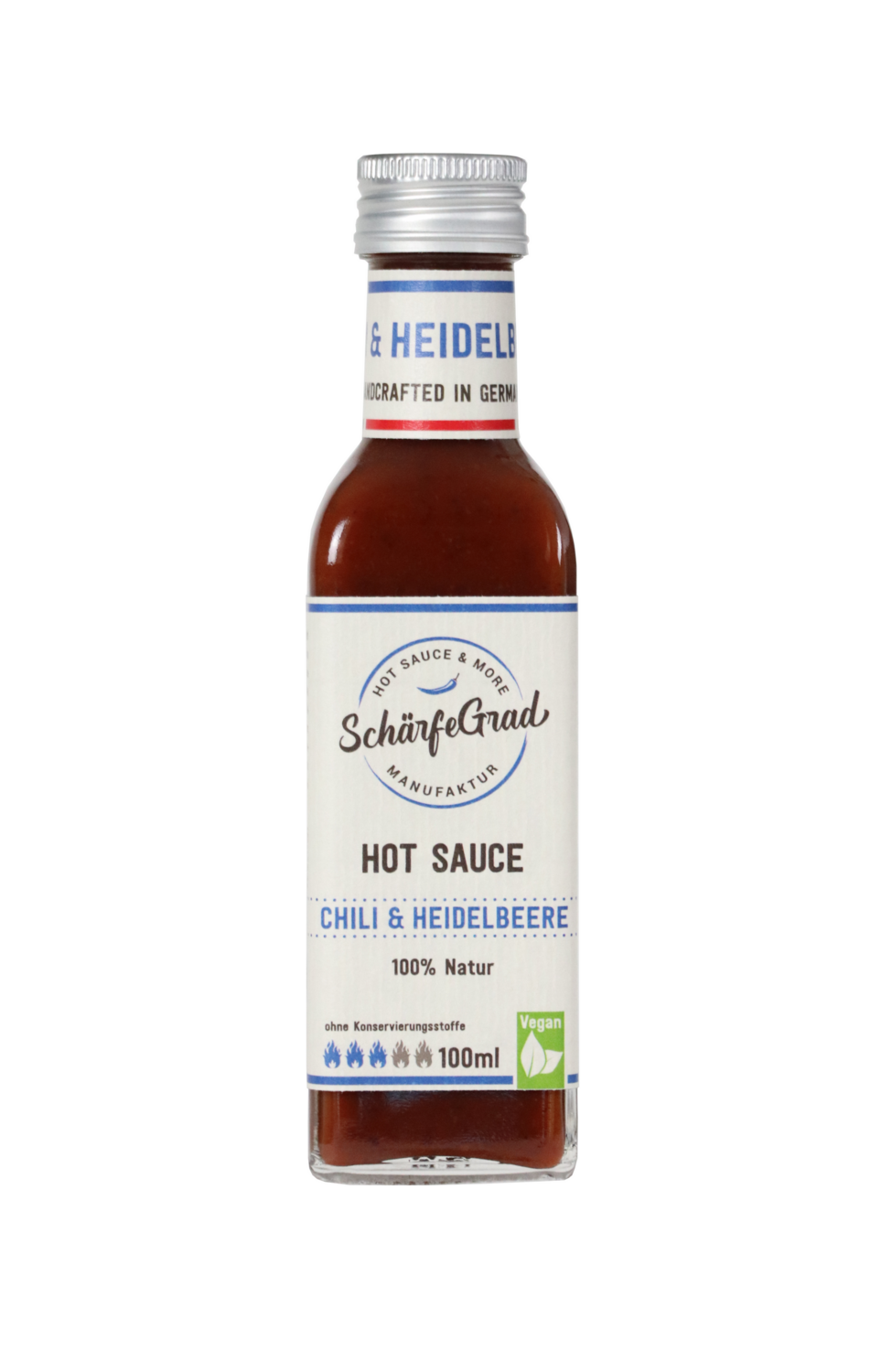 Hot Sauce Chili & Heidelbeere (100ml)