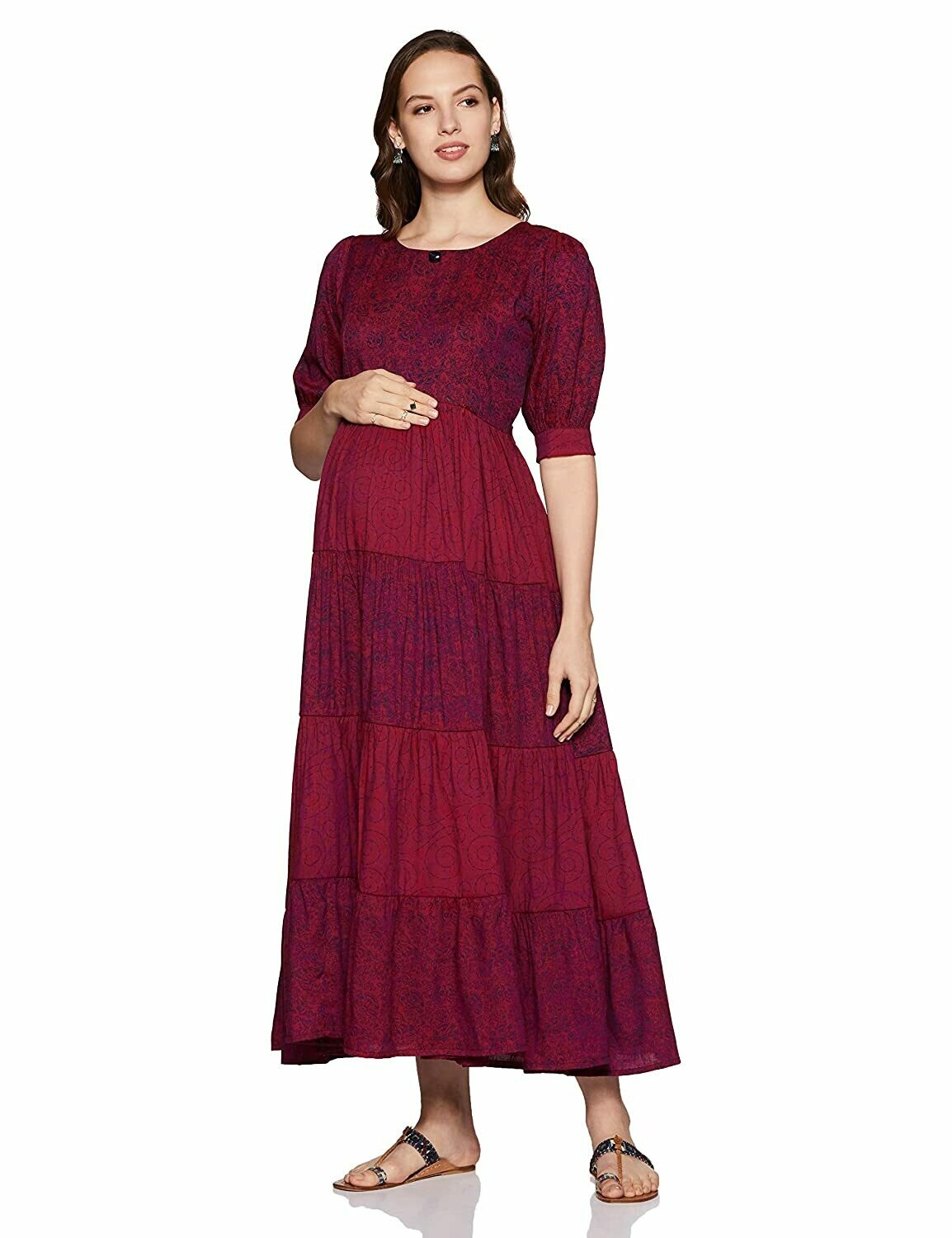 MAJENTO | Women&#39;s Maternity Maxi Dress