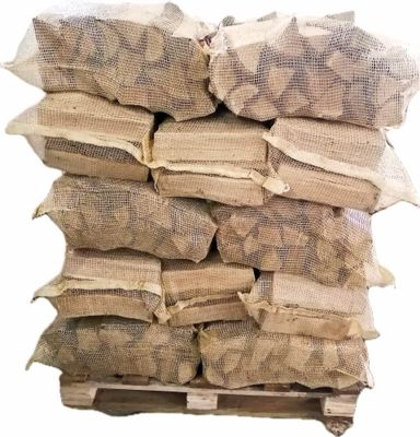 Kuiva koivuklapi 30cm 40l verkkosäkeissä
