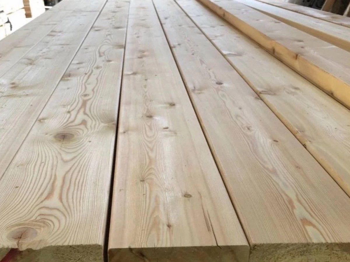 Siperian lehtikuusi terassilauta 28x145