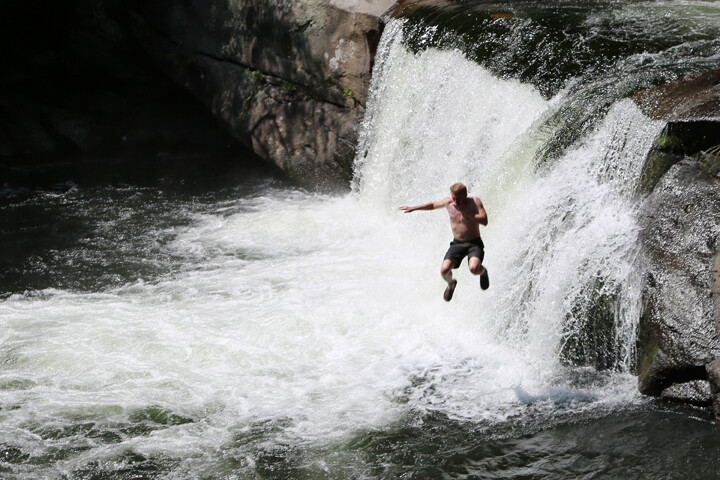 He Jumped