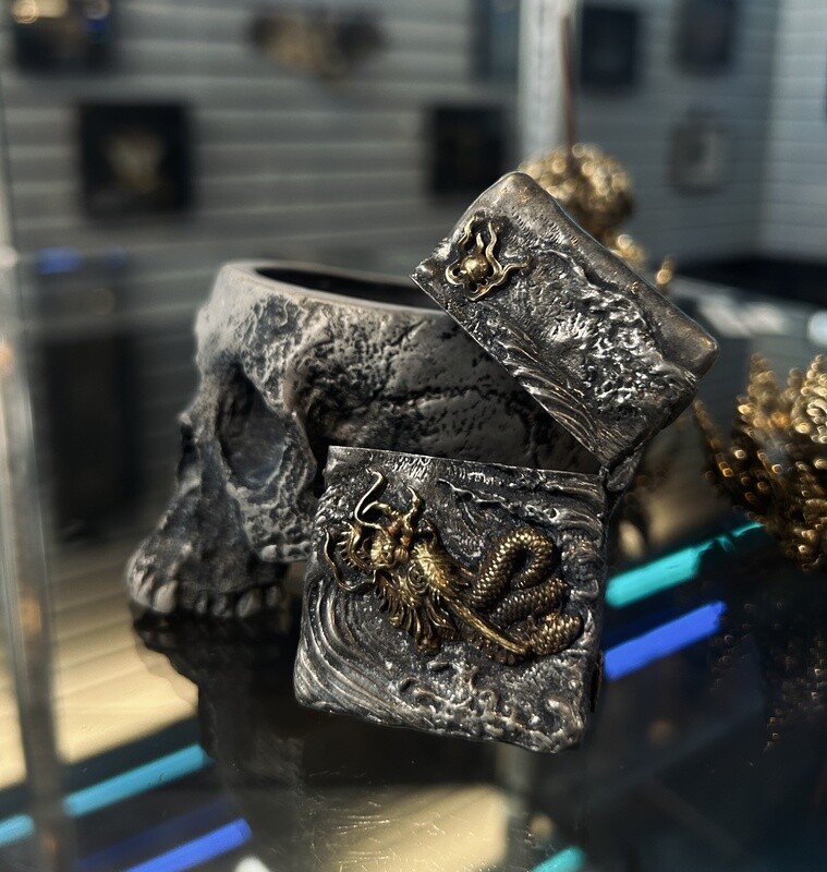 Ryu dragon zippo cover