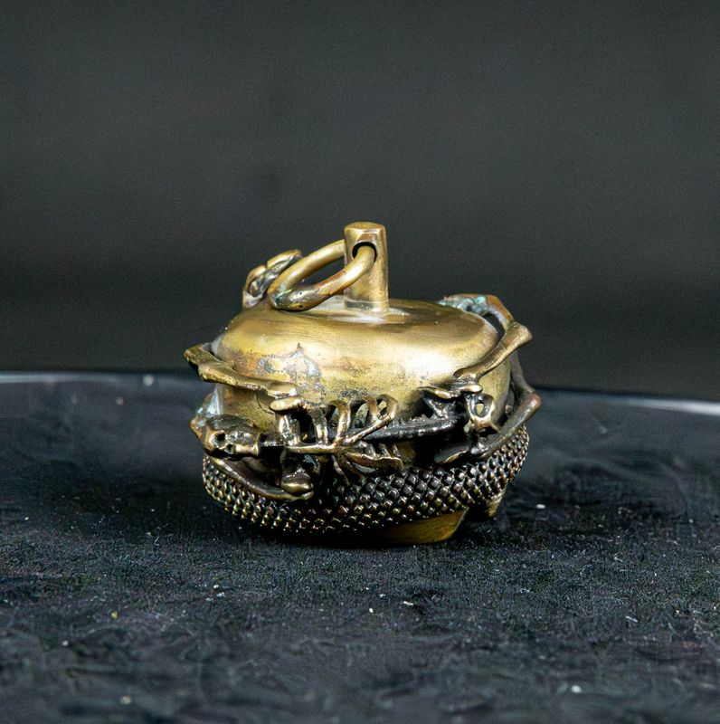 Forbidden Fruit pendant/ trinket holder