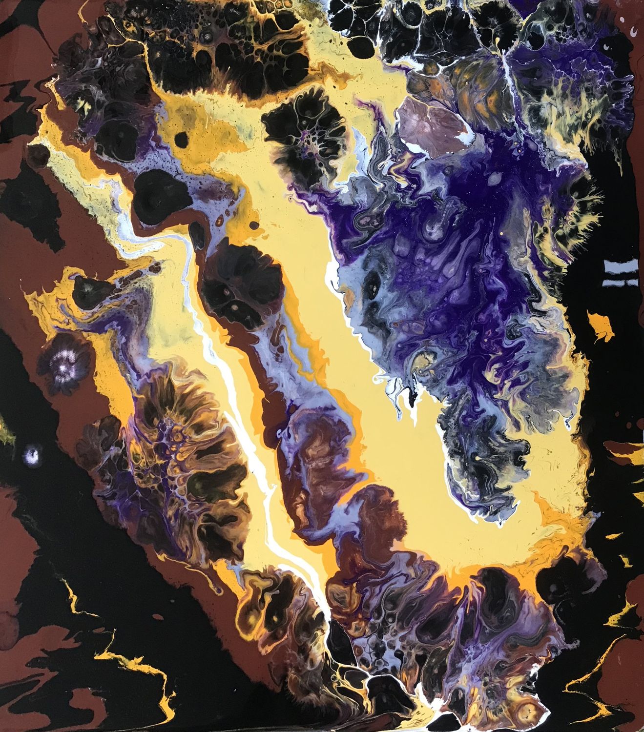 Nebula of Fire and Violet