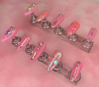 AURA GEM NAIL SET