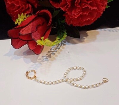 RHINESTONE NATHS W/ CHAIN