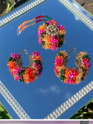 EARRINGS + TIKKA SETS
