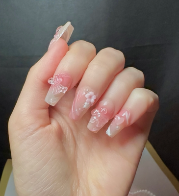 3D Pink Floral