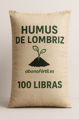 saco de humus de lombriz