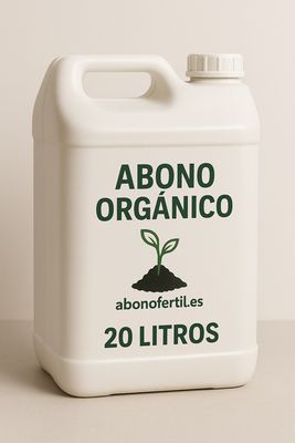 Humus líquido en garrafón de 20 Litros