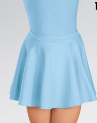 Cotton Skirt - Pale Blue
