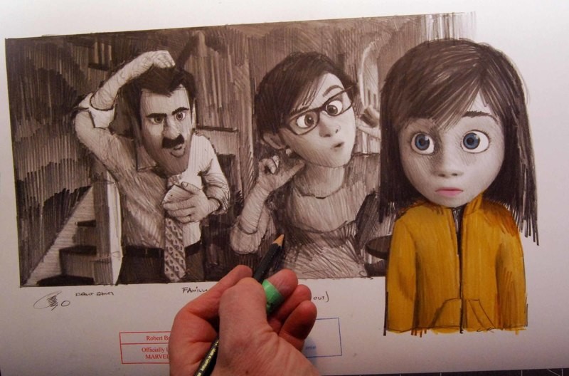 A FAMILY FRACAS. (Inside Out).