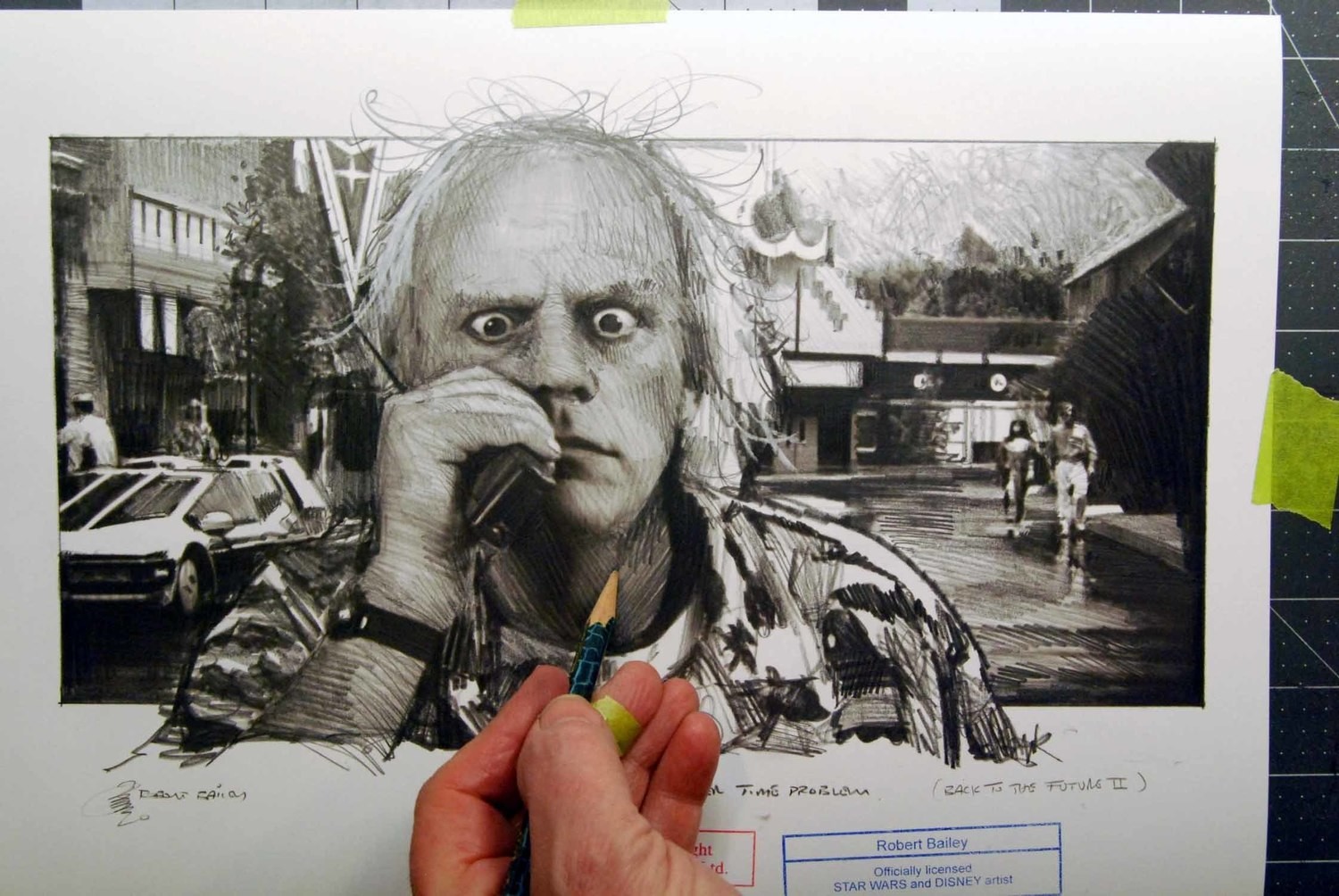 ANOTHER TIME PROBLEM.  (Back to the Future II).