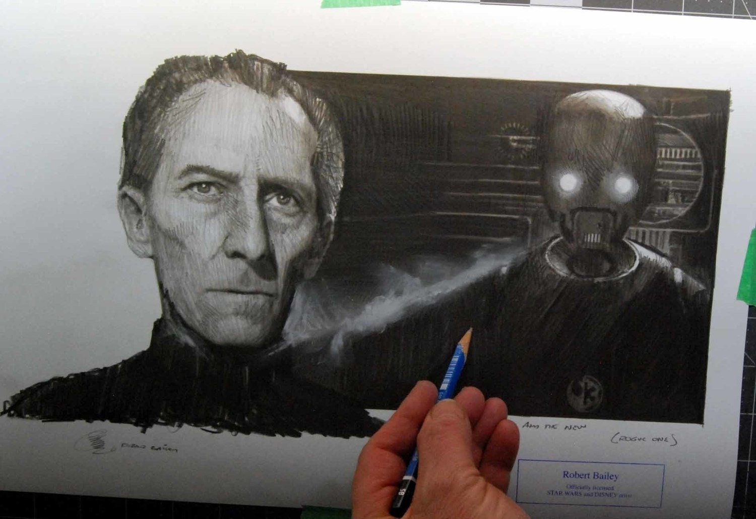 THE OLD AND THE NEW.  (Rogue One).