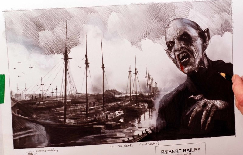 OUT FOR BLOOD. (Nosferatu).