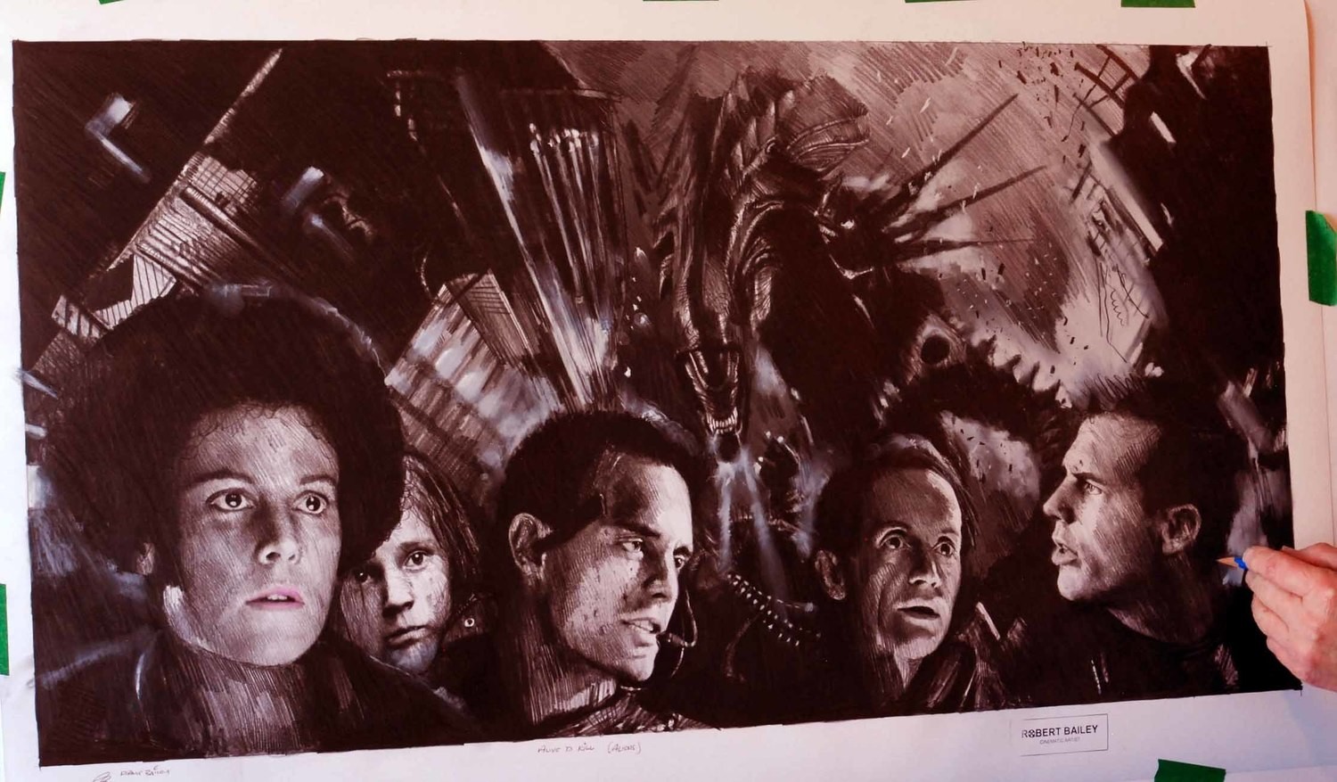 ALIVE TO KILL.  (Large Size).