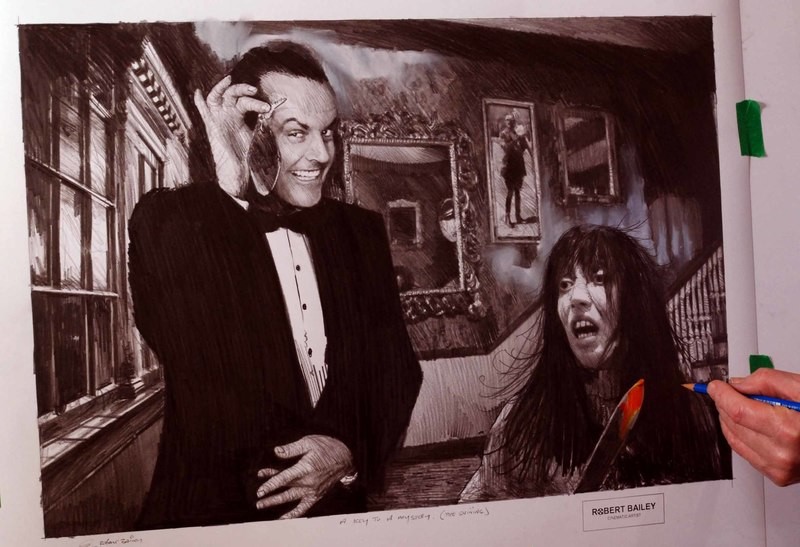 A KEY TO A MYSTERY. (The Shining). (Medium Size).