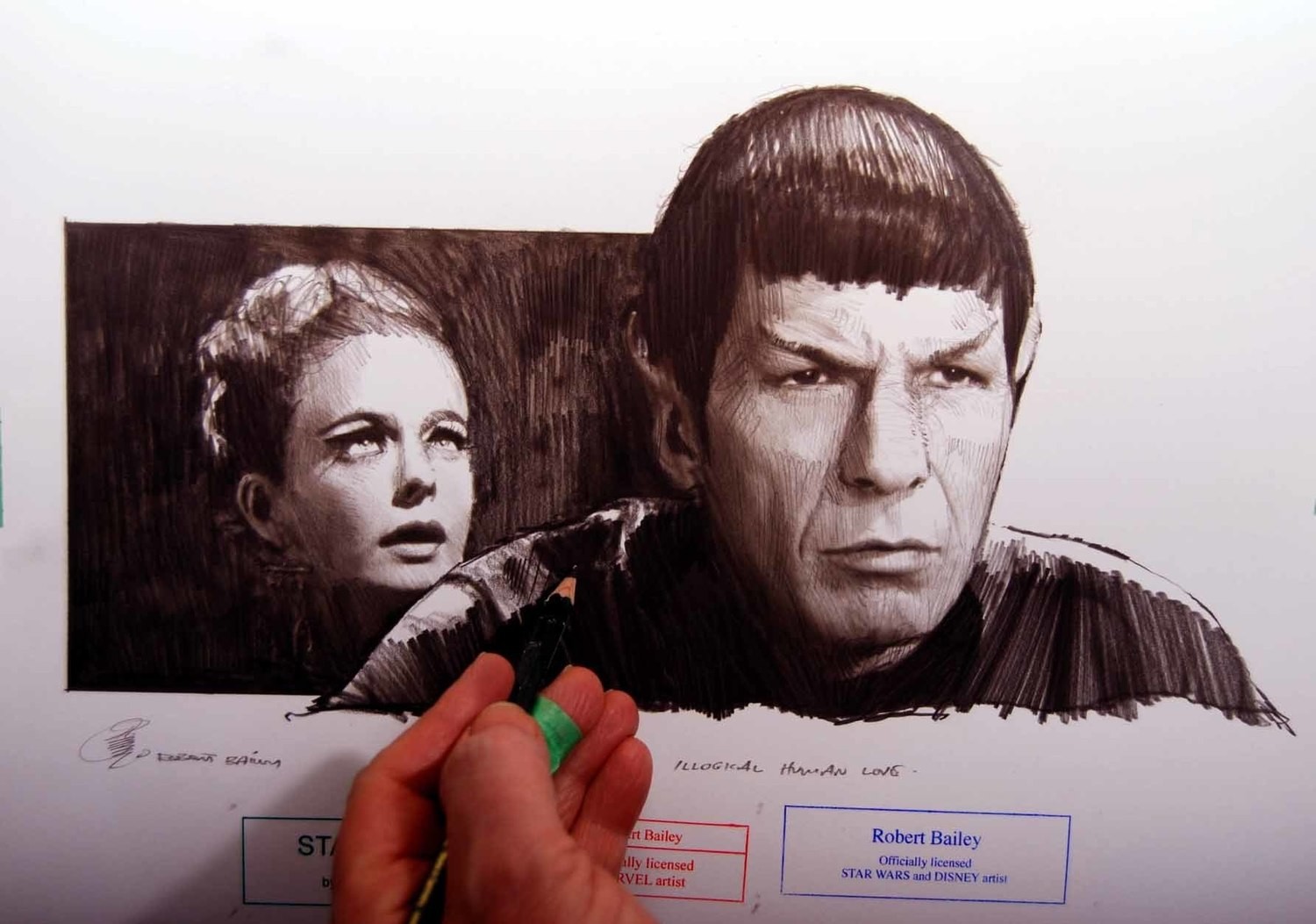 ILLOGICAL HUMAN LOVE.  (Mr. Spock).