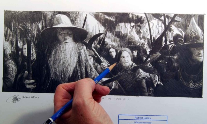 Gandalf in the Thick of it. (The Lord of the Rings).