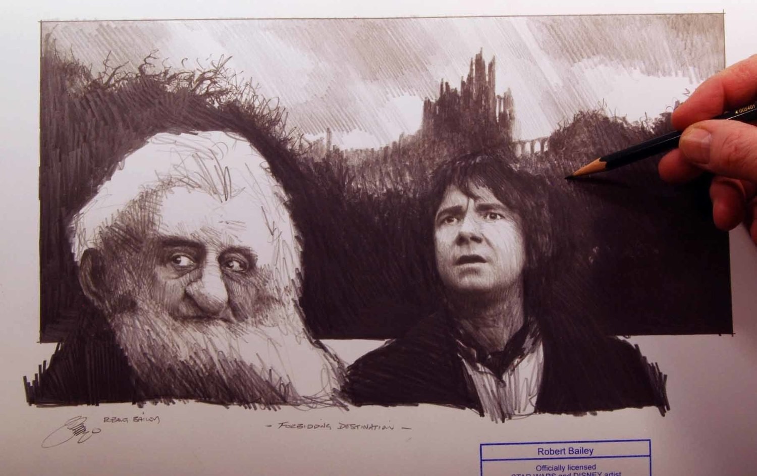 Forbidding Destination. (The Hobbit...An Unexpected Journey).