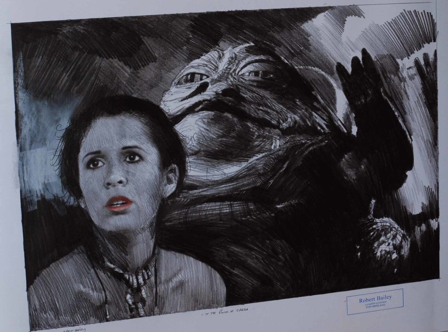 IN THE POWER OF JABBA. (Medium Size).